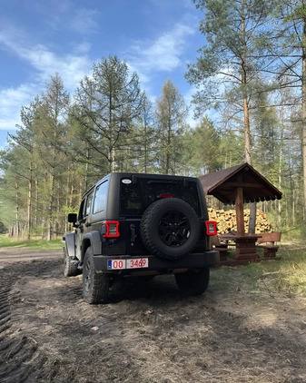 Jeep Wrangler cena 121800 przebieg: 97242, rok produkcji 2017 z Warszawa małe 106